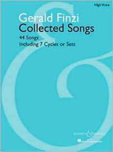 Gerald Finzi Collected Songs: 44 Songs, Including 7 Cycles or Set score cover