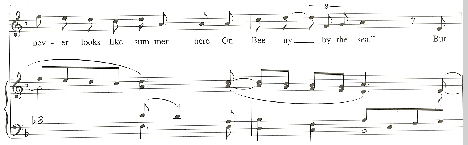 Example 5. It never looks like Summer measures 3-4