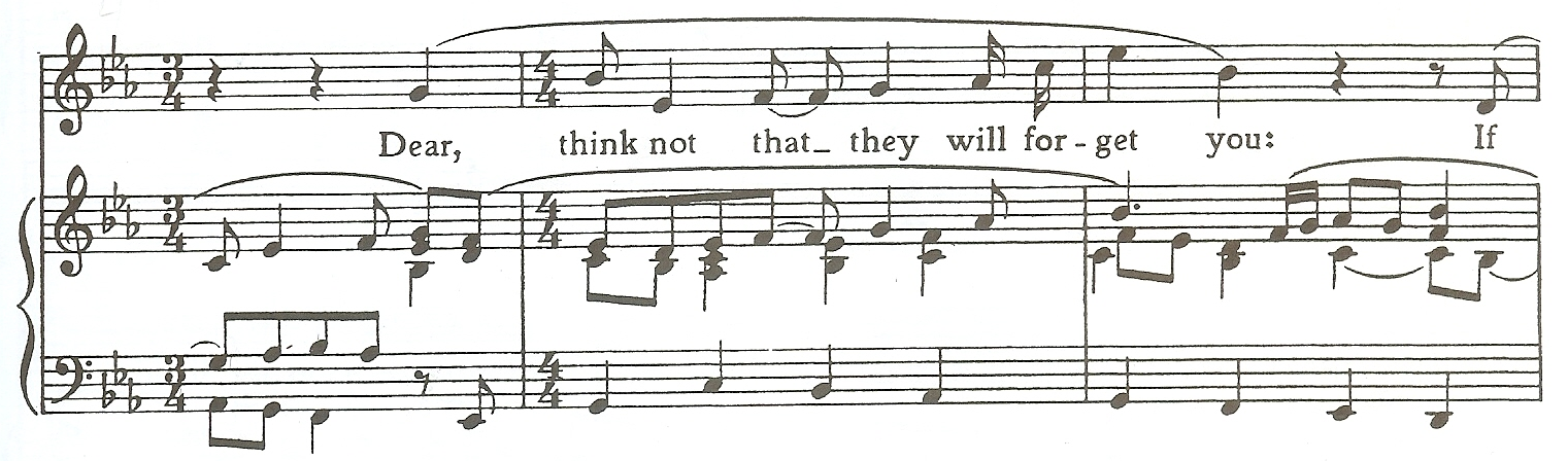Example 7: Her Temple, Measures 4-6.