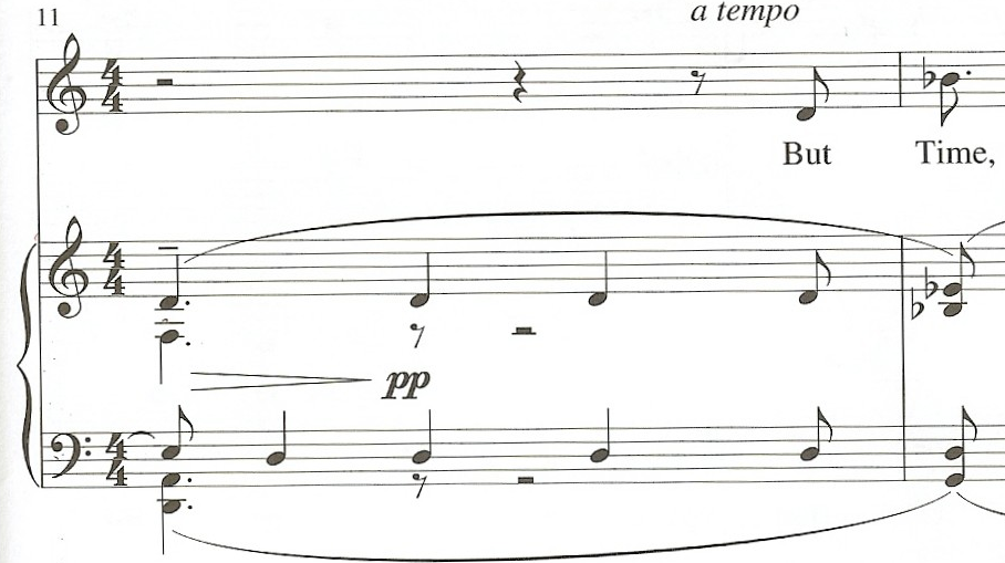 Interlude measure 11