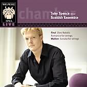 Toby Spence and the Scottish Ensemble - Chandos album cover